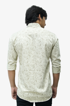 SATPR LEMON YELLOW | SLIM FIT PREMIUM POLO NECK CASUAL SHIRT | TEASERWEAR