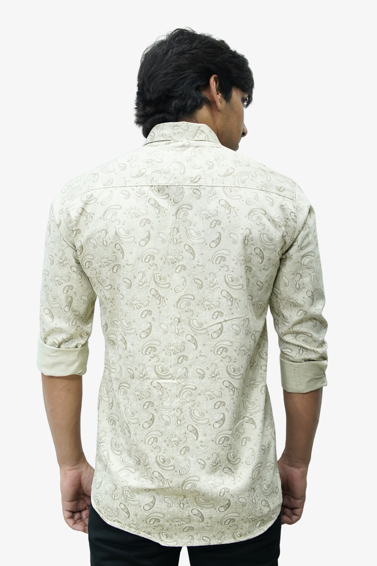 SATPR LEMON YELLOW | SLIM FIT PREMIUM POLO NECK CASUAL SHIRT | TEASERWEAR