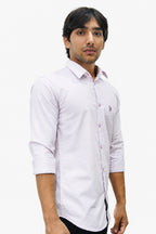 OXFL 2 PINK | SLIM FIT PREMIUM POLO NECK CASUAL SHIRT | TEASERWEAR