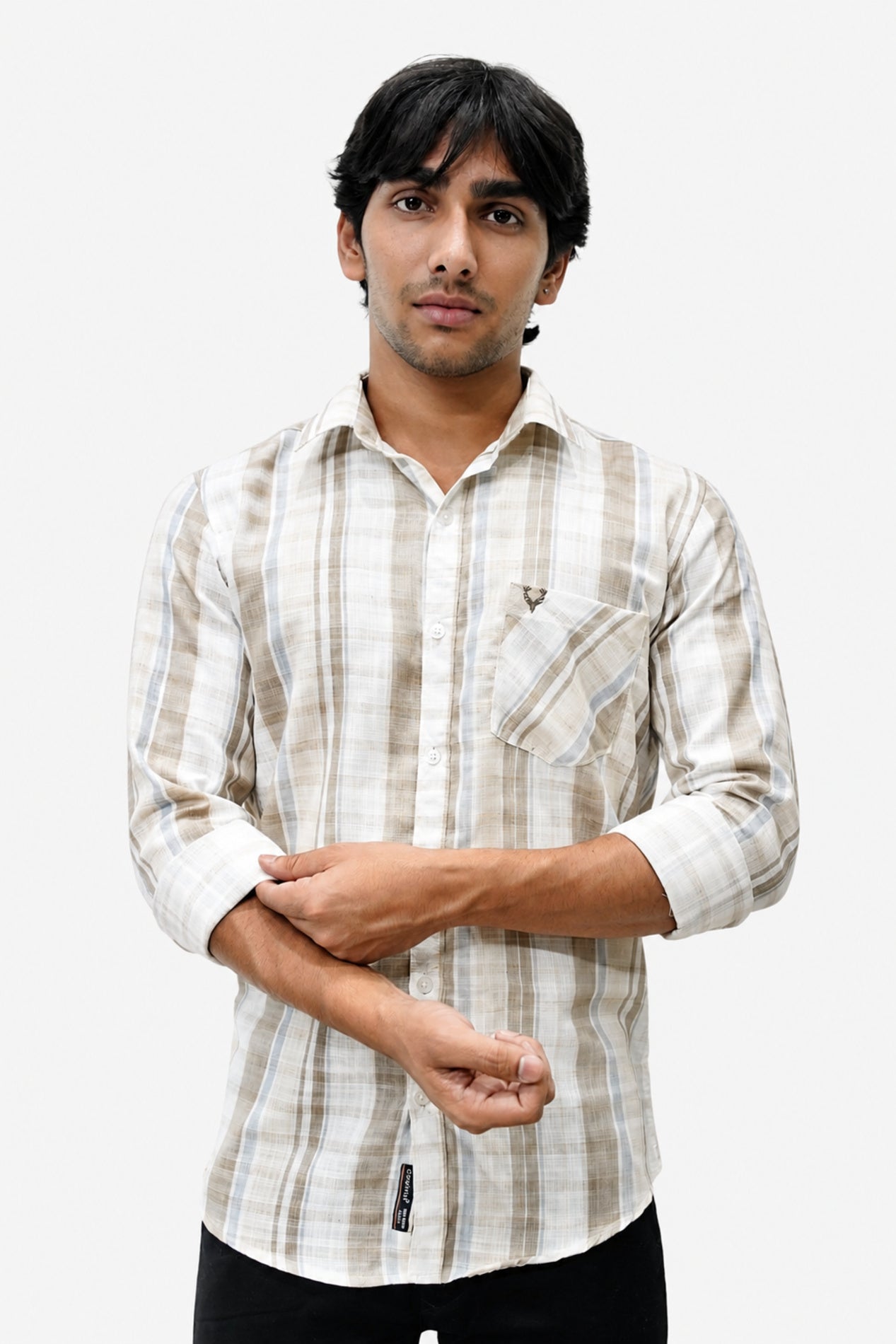 DOBC 2 YELLOW | SLIM FIT PREMIUM POLO NECK CASUAL SHIRT | TEASERWEAR