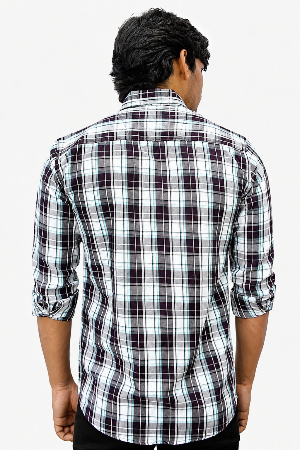 DOBC 2 MAROON | SLIM FIT PREMIUM POLO NECK CASUAL SHIRT | TEASERWEAR