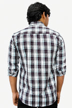 DOBC 2 MAROON | SLIM FIT PREMIUM POLO NECK CASUAL SHIRT | TEASERWEAR
