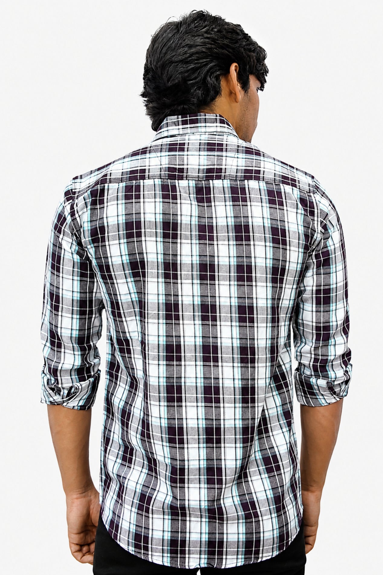DOBC 2 MAROON | SLIM FIT PREMIUM POLO NECK CASUAL SHIRT | TEASERWEAR