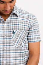 OXFHC GREEN | SLIM FIT PREMIUM POLO NECK CASUAL SHIRT | TEASERWEAR