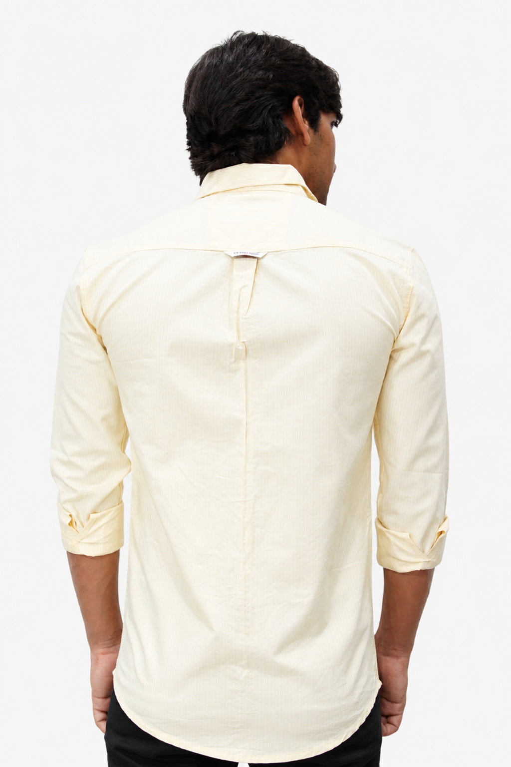 OXFL 2 LIGHT ORANGE | SLIM FIT PREMIUM POLO NECK CASUAL SHIRT | TEASERWEAR