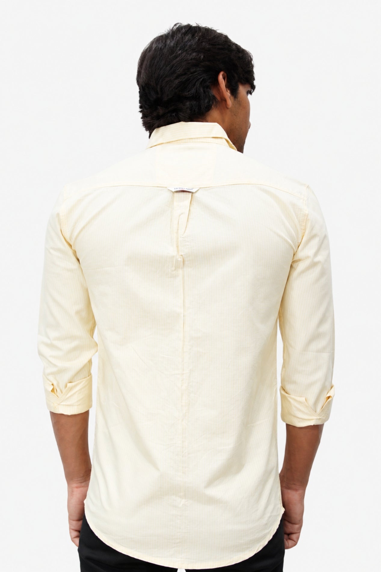 OXFL 2 LIGHT ORANGE | SLIM FIT PREMIUM POLO NECK CASUAL SHIRT | TEASERWEAR
