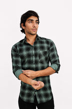 LAFC 2 LIGHT GREEN | SLIM FIT PREMIUM POLO NECK CASUAL SHIRT | TEASERWEAR