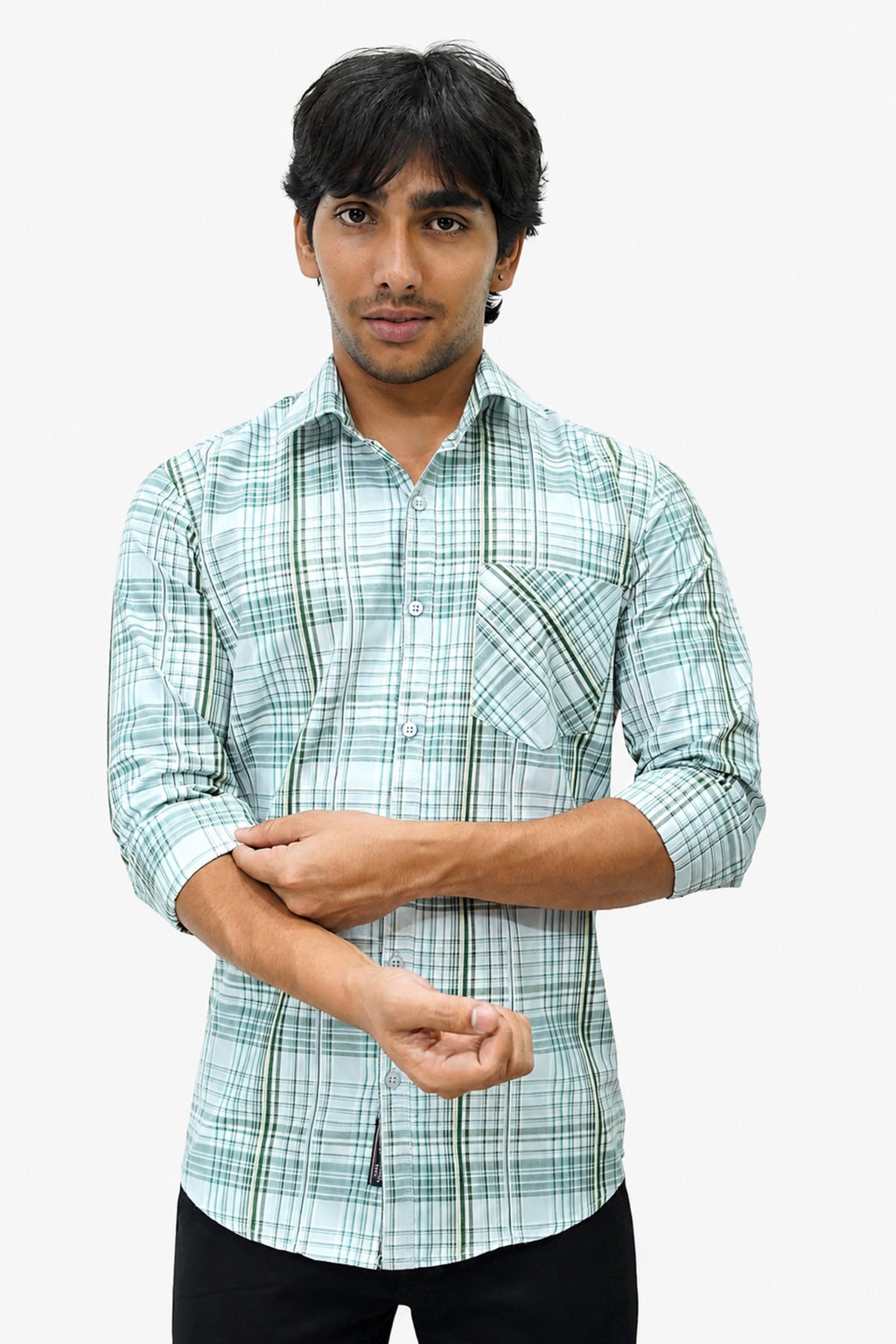 DOBC 2 PISTA | SLIM FIT PREMIUM POLO NECK CASUAL SHIRT | TEASERWEAR