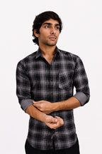 LAFC 2 GREY | SLIM FIT PREMIUM POLO NECK CASUAL SHIRT | TEASERWEAR