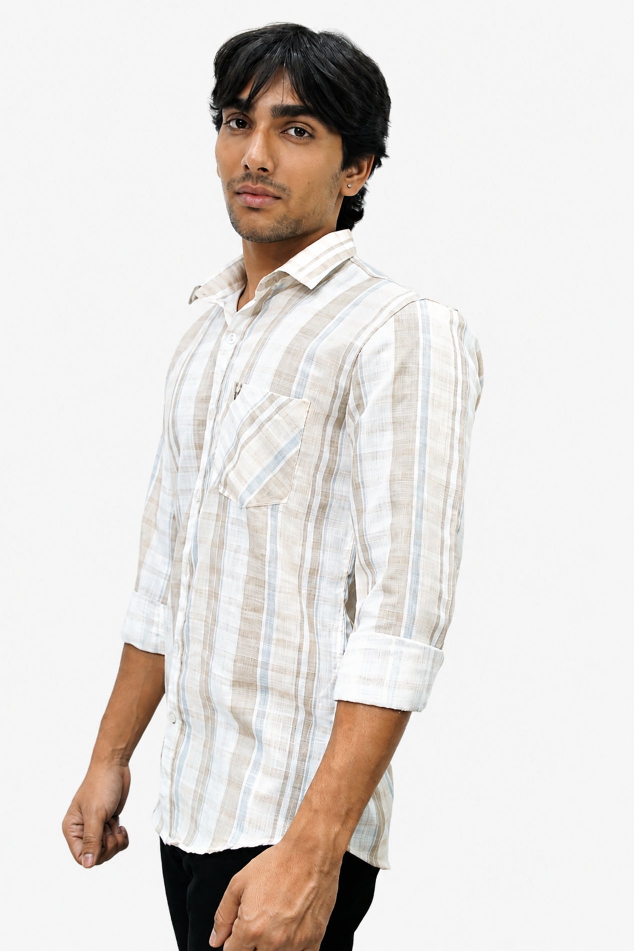 DOBC 2 YELLOW | SLIM FIT PREMIUM POLO NECK CASUAL SHIRT | TEASERWEAR