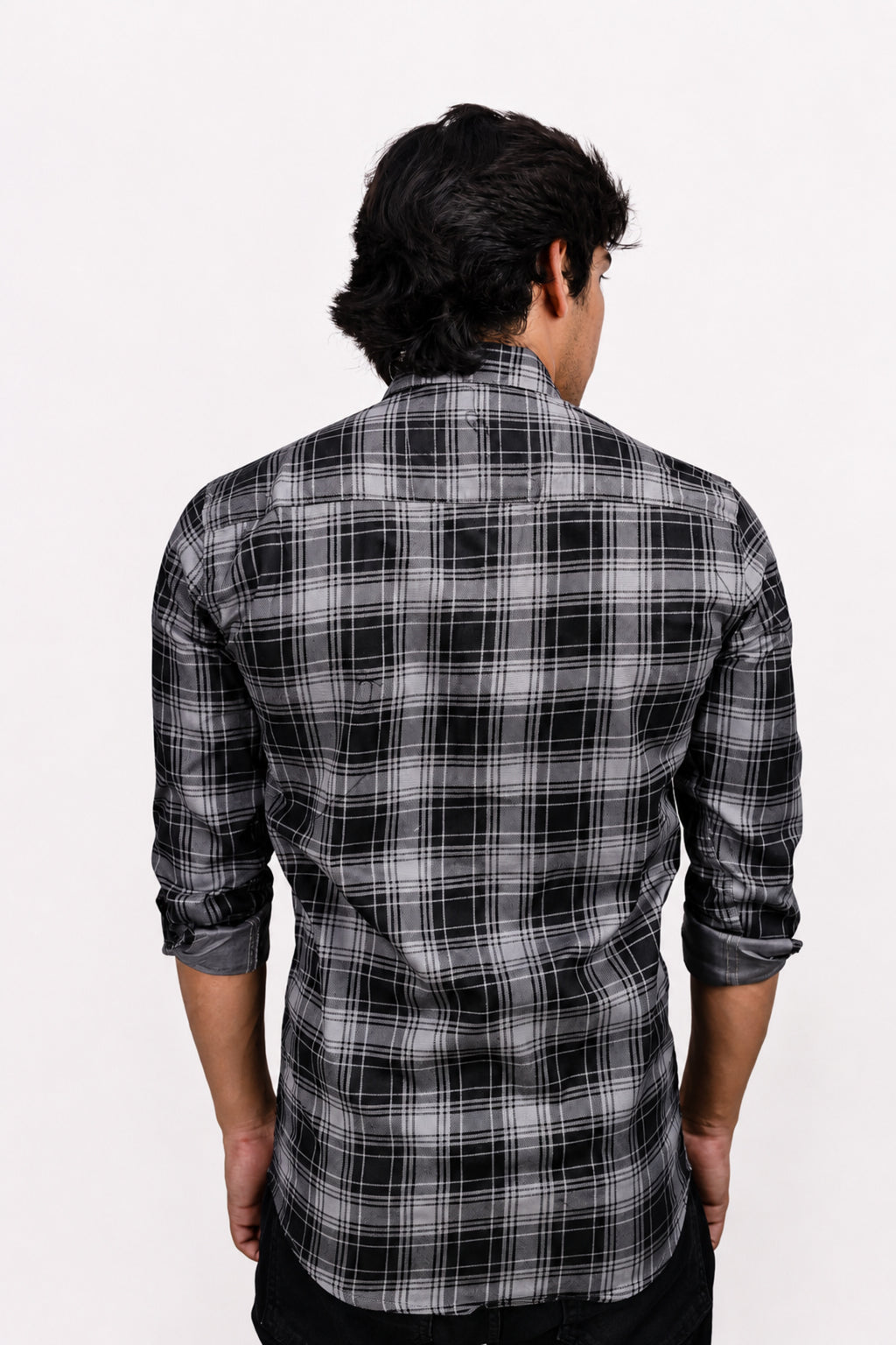 LAFC 2 GREY | SLIM FIT PREMIUM POLO NECK CASUAL SHIRT | TEASERWEAR