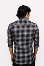 LAFC 2 GREY | SLIM FIT PREMIUM POLO NECK CASUAL SHIRT | TEASERWEAR