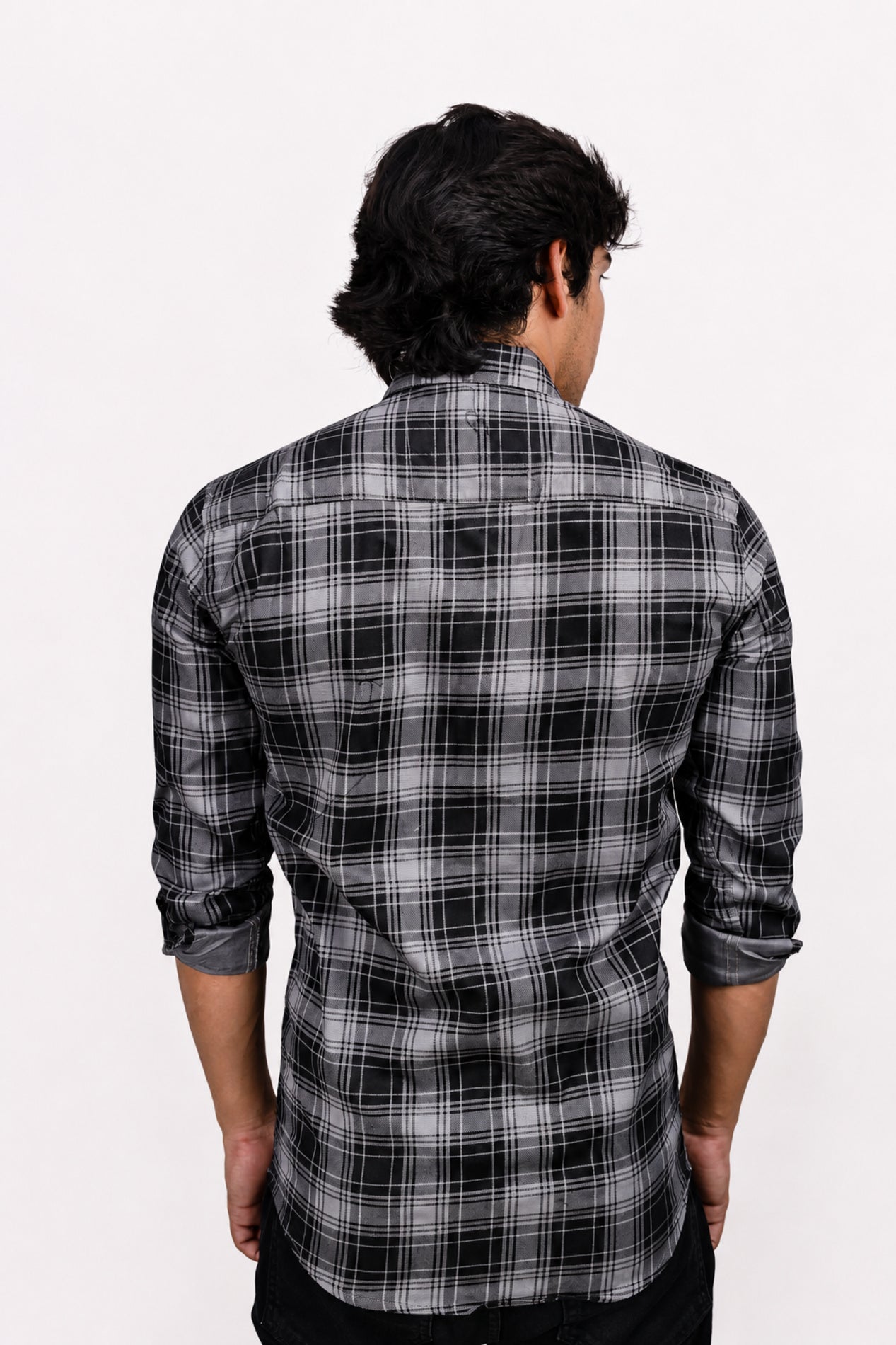 LAFC 2 GREY | SLIM FIT PREMIUM POLO NECK CASUAL SHIRT | TEASERWEAR