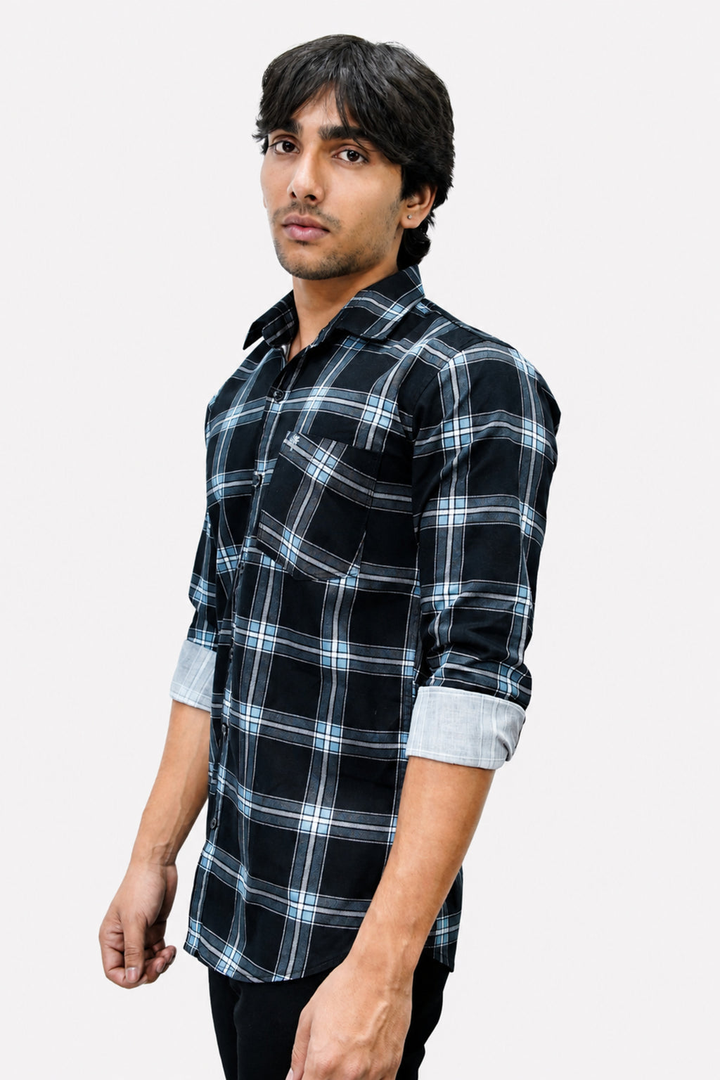 DOBC 2 GREEN | SLIM FIT PREMIUM POLO NECK CASUAL SHIRT | TEASERWEAR