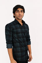 LAFC 2 GREEN | SLIM FIT PREMIUM POLO NECK CASUAL SHIRT | TEASERWEAR