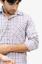 DOBC 2 LAVENDOR | SLIM FIT PREMIUM POLO NECK CASUAL SHIRT | TEASERWEAR