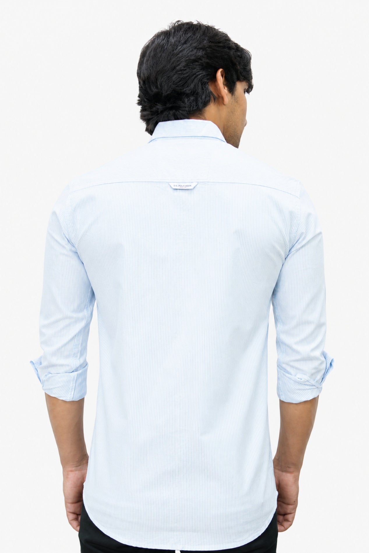 OXFL 2 SKY BLUE | SLIM FIT PREMIUM POLO NECK CASUAL SHIRT | TEASERWEAR