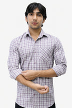 DOBC 2 LAVENDOR | SLIM FIT PREMIUM POLO NECK CASUAL SHIRT | TEASERWEAR