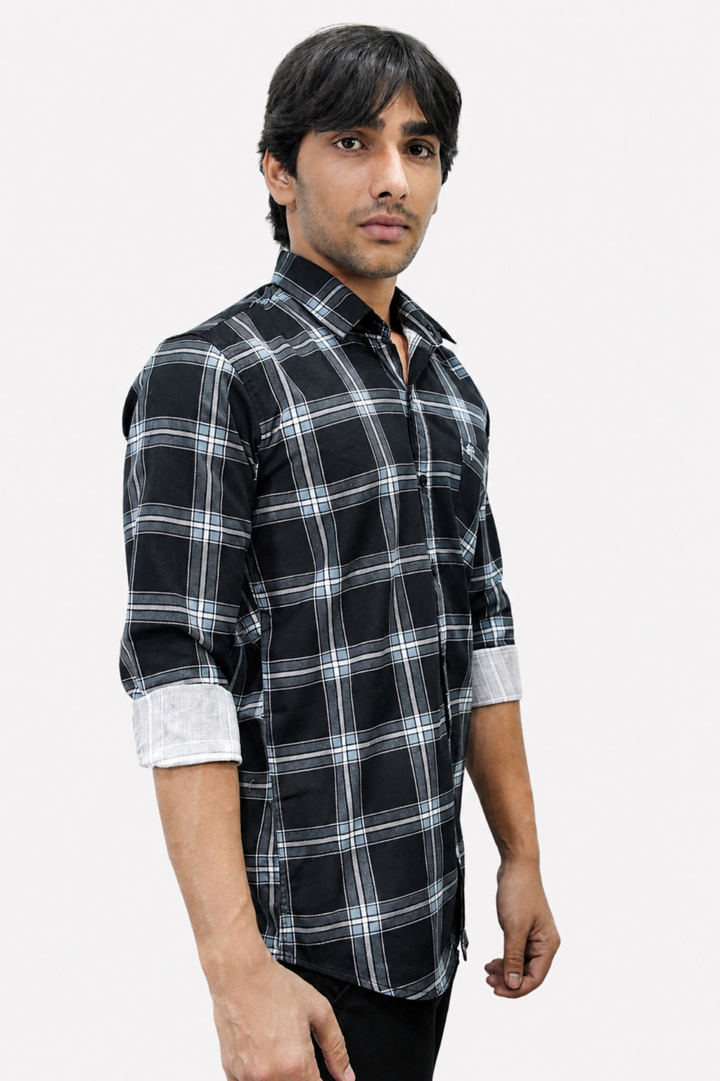 DOBC 2 GREEN | SLIM FIT PREMIUM POLO NECK CASUAL SHIRT | TEASERWEAR