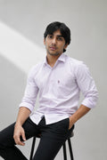 OXFL 2 PINK | SLIM FIT PREMIUM POLO NECK CASUAL SHIRT | TEASERWEAR