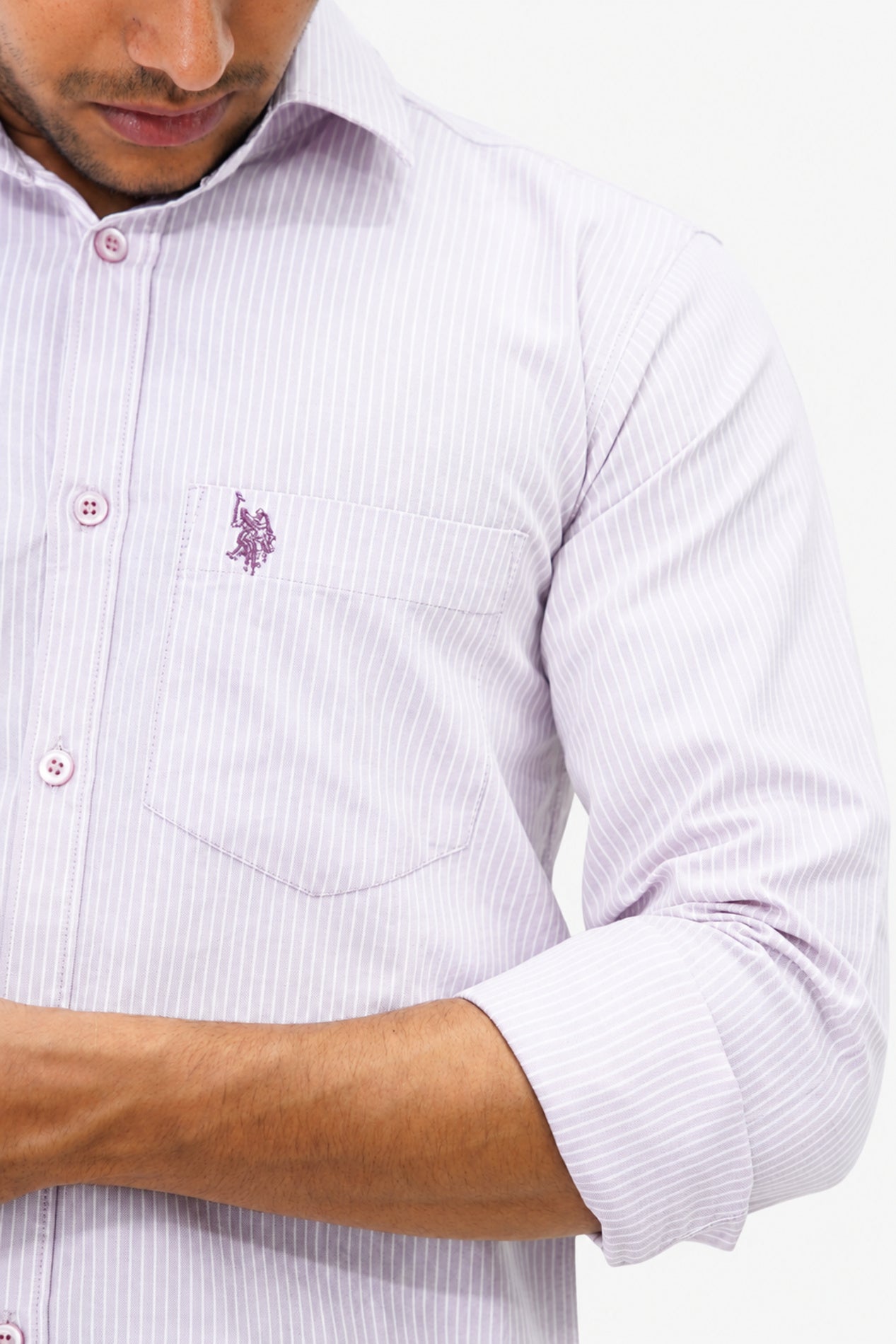 OXFL 2 PINK | SLIM FIT PREMIUM POLO NECK CASUAL SHIRT | TEASERWEAR