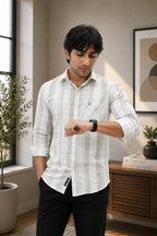DOBC 2 YELLOW | SLIM FIT PREMIUM POLO NECK CASUAL SHIRT | TEASERWEAR