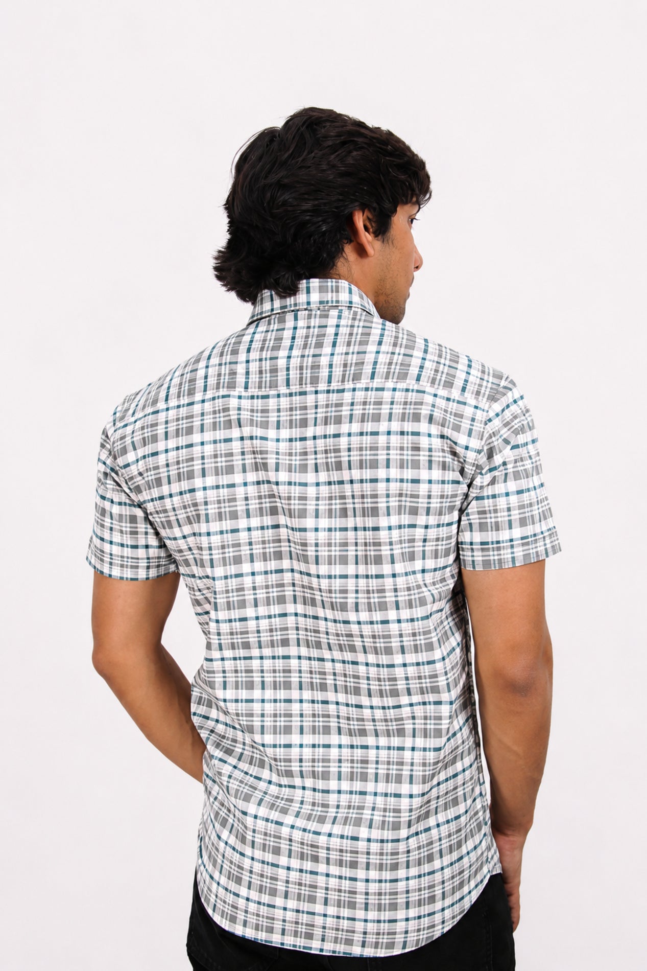 OXFHC GREEN | SLIM FIT PREMIUM POLO NECK CASUAL SHIRT | TEASERWEAR