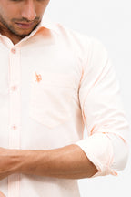 OXFL 2 YELLOW | SLIM FIT PREMIUM POLO NECK CASUAL SHIRT | TEASERWEAR