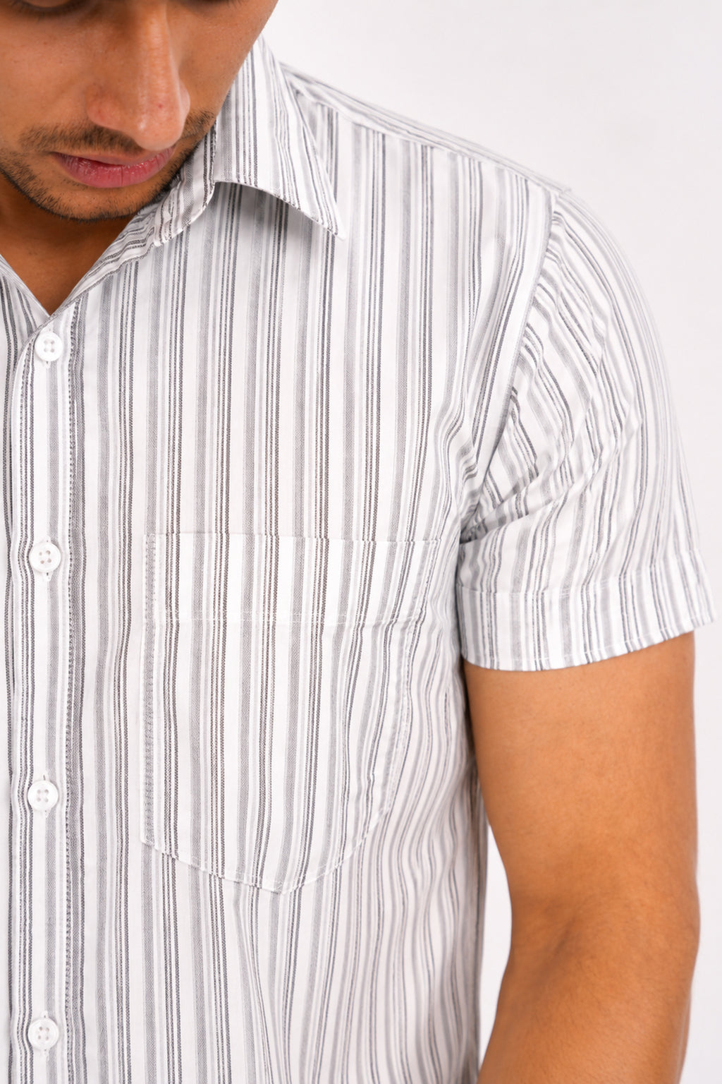 OXFHL LIGHT BLUE | SLIM FIT PREMIUM POLO NECK CASUAL SHIRT | TEASERWEAR