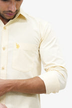 OXFL 2 LIGHT ORANGE | SLIM FIT PREMIUM POLO NECK CASUAL SHIRT | TEASERWEAR