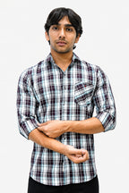 DOBC 2 MAROON | SLIM FIT PREMIUM POLO NECK CASUAL SHIRT | TEASERWEAR