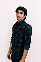 LAFC 2 GREEN | SLIM FIT PREMIUM POLO NECK CASUAL SHIRT | TEASERWEAR