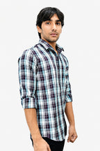 DOBC 2 MAROON | SLIM FIT PREMIUM POLO NECK CASUAL SHIRT | TEASERWEAR