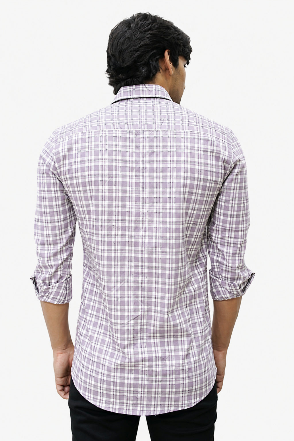 DOBC 2 LAVENDOR | SLIM FIT PREMIUM POLO NECK CASUAL SHIRT | TEASERWEAR