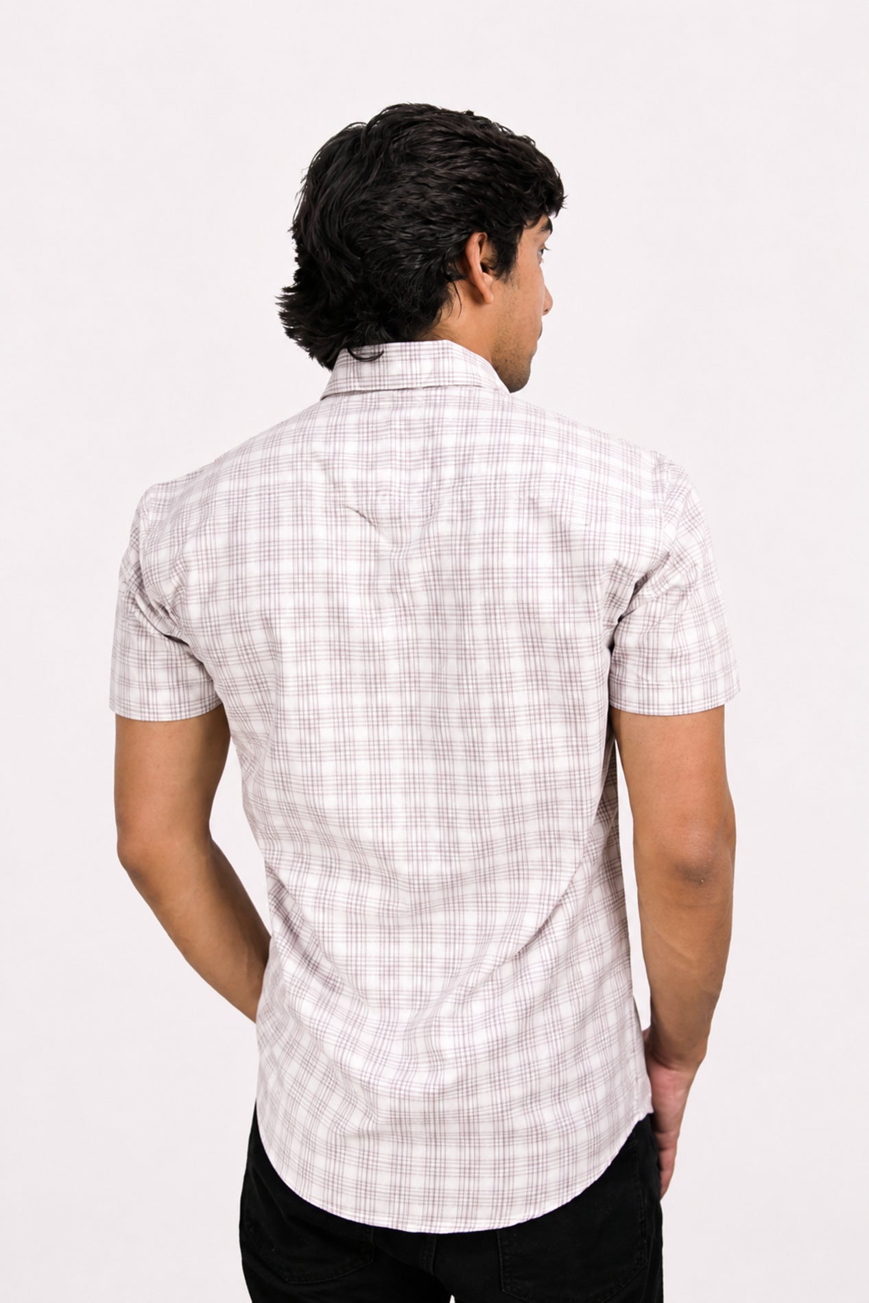 OXFHC LAVENDER | SLIM FIT PREMIUM POLO NECK CASUAL SHIRT | TEASERWEAR