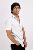 OXFHL GREY | SLIM FIT PREMIUM POLO NECK CASUAL SHIRT | TEASERWEAR