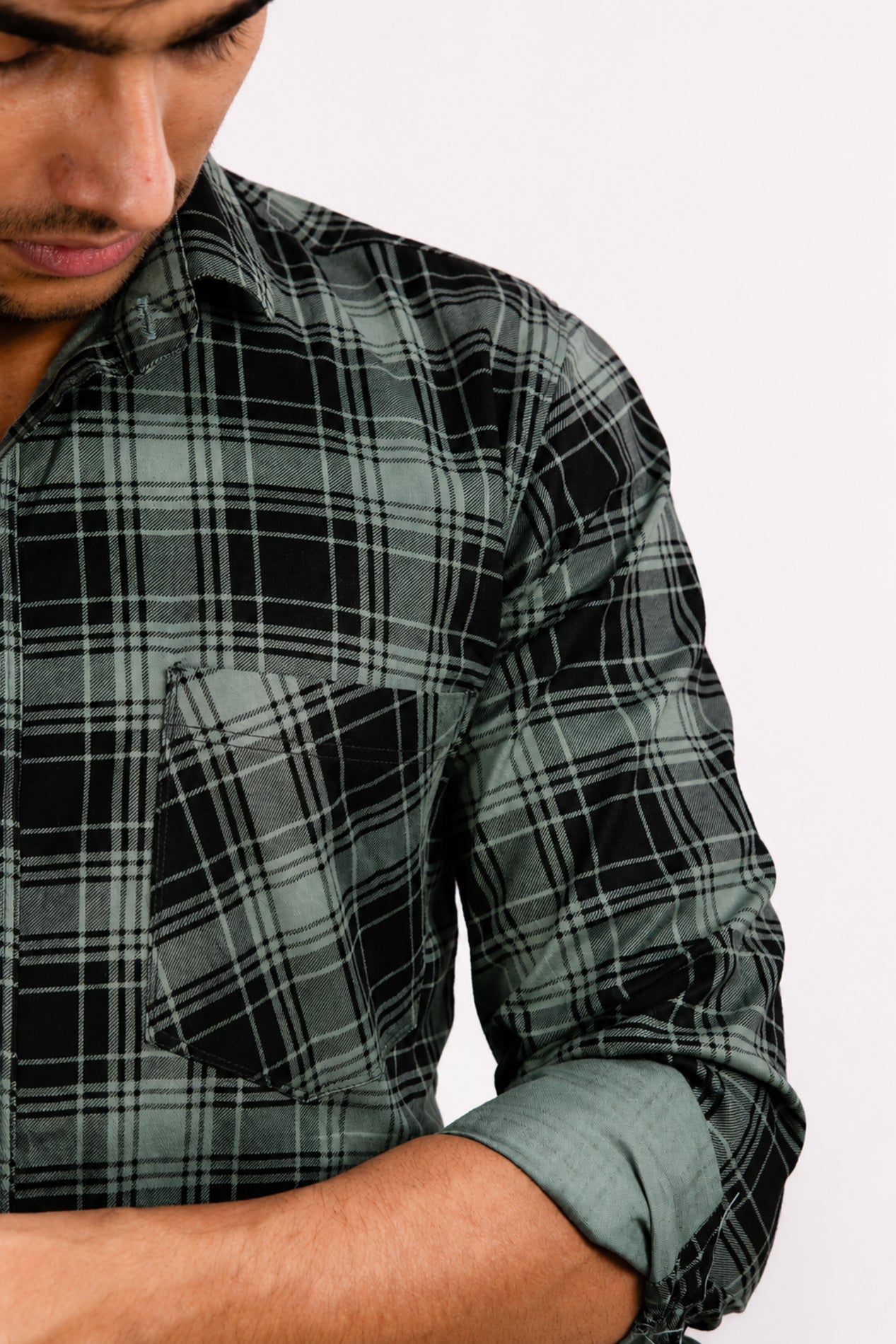 LAFC 2 LIGHT GREEN | SLIM FIT PREMIUM POLO NECK CASUAL SHIRT | TEASERWEAR