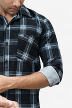 DOBC 2 GREEN | SLIM FIT PREMIUM POLO NECK CASUAL SHIRT | TEASERWEAR